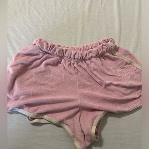 PINK beach shorts